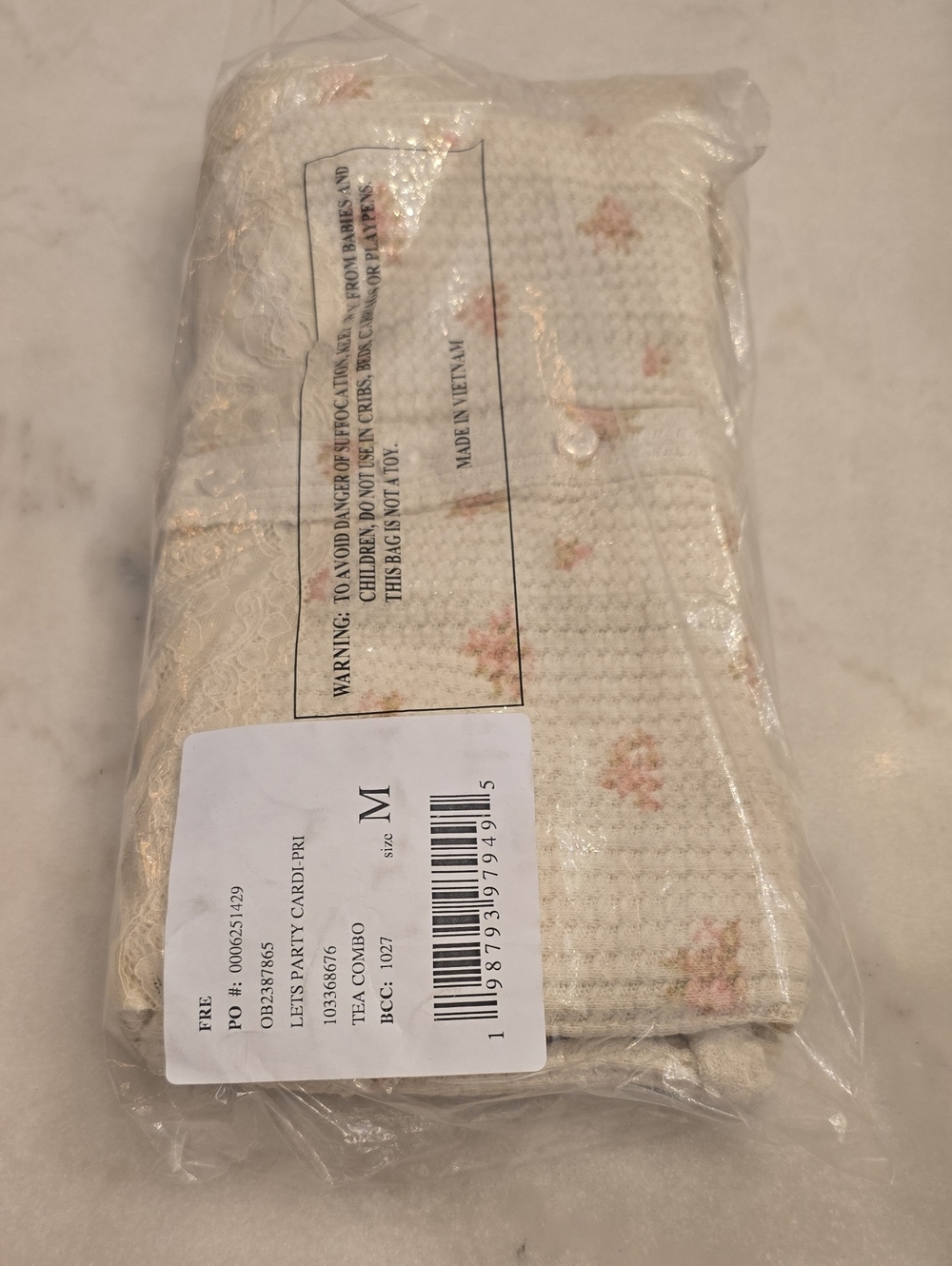 NWT Free People Let's Party Printed Cardigan. Medium - Picture 6 of 10